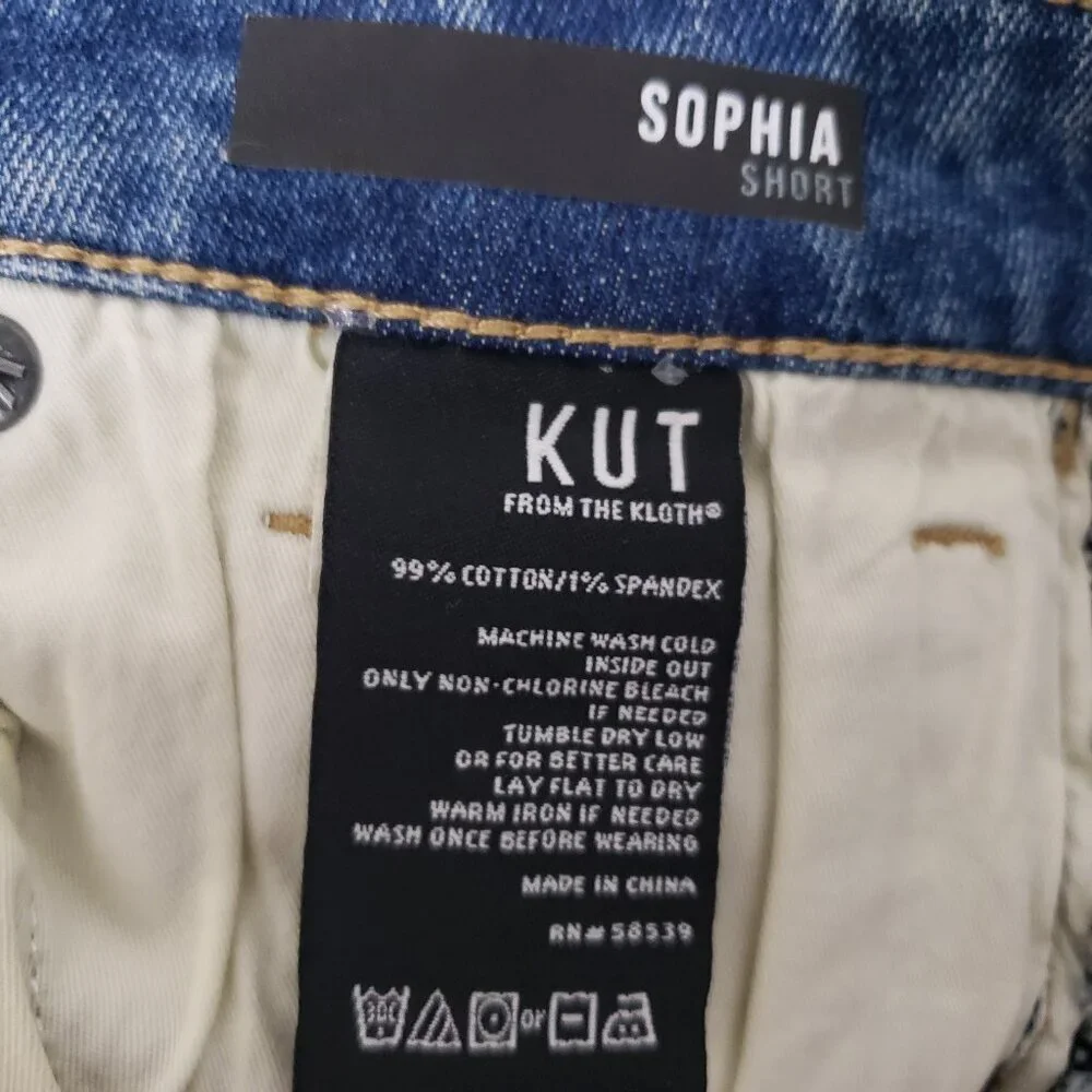 Kut From The Kloth Sophia Denim Shorts